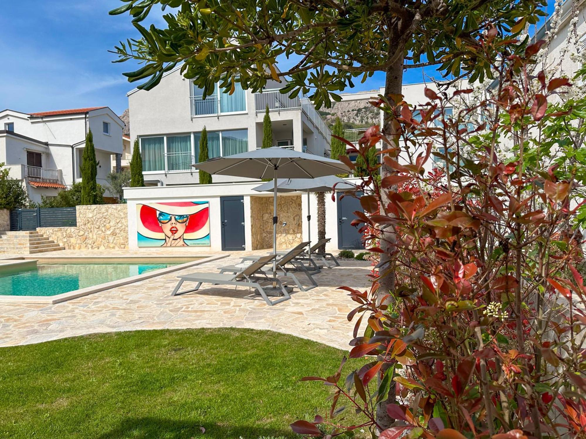 Apartment Baska, Exklusive Apartments Mit Poolarea In Baska, Krk - Kroatien מראה חיצוני תמונה
